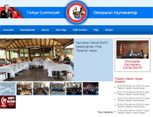 Tablet Screenshot of odunpazari.gov.tr